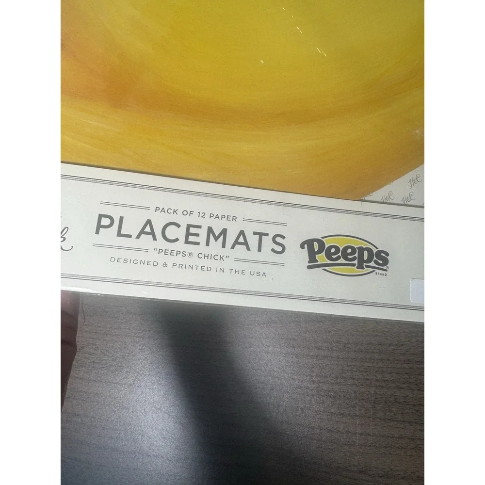 HESTER‎  AND COOK PLACEMATS SET OF 12 PAPER Peep 15.6
